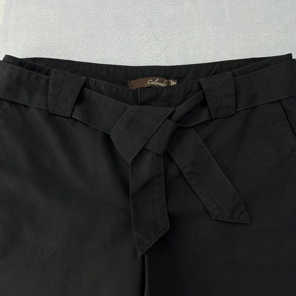 Colorado Classic Women's Knee‎ 15'' Short Size 14 Black Summer Casual Workwear